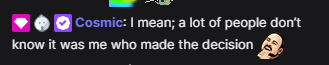DalanWright's tweet photo. @rush_pure @Kiwion @SSaab45 it wasn't even saab who did it but apparently they turned it into a sexism issue in Nopixel Female discord. Someone leaked how some of these takes were so YIKES against HC and Command https://t.co/qn3veS9PGO