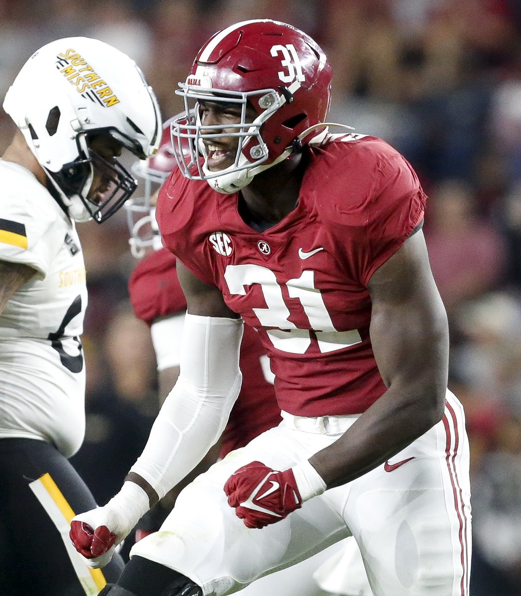 PFF_College's tweet photo. Most QB pressures this season

1. Jacub Panasiuk, MSU - 45
2. Will Anderson Jr, Bama - 35

3. Mika Tafua, Utah - 33
4. Aidan Hutchinson, Michigan - 30 https://t.co/Co6o9nOryn