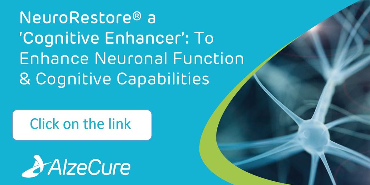 AlzeCure's tweet photo. NeuroRestore is a platform of symptomatic drug candidates for diseases where cognitive ability is impaired, such as Alzheimer’s.
Learn More:
https://t.co/UhypPrXZti
#alzecure #vatorsecurities #avanza #aktiespararna #alzheimerfonden #redeye #nordnet #edisongroup #alzheimer https://t.co/VaVK4F2Lot