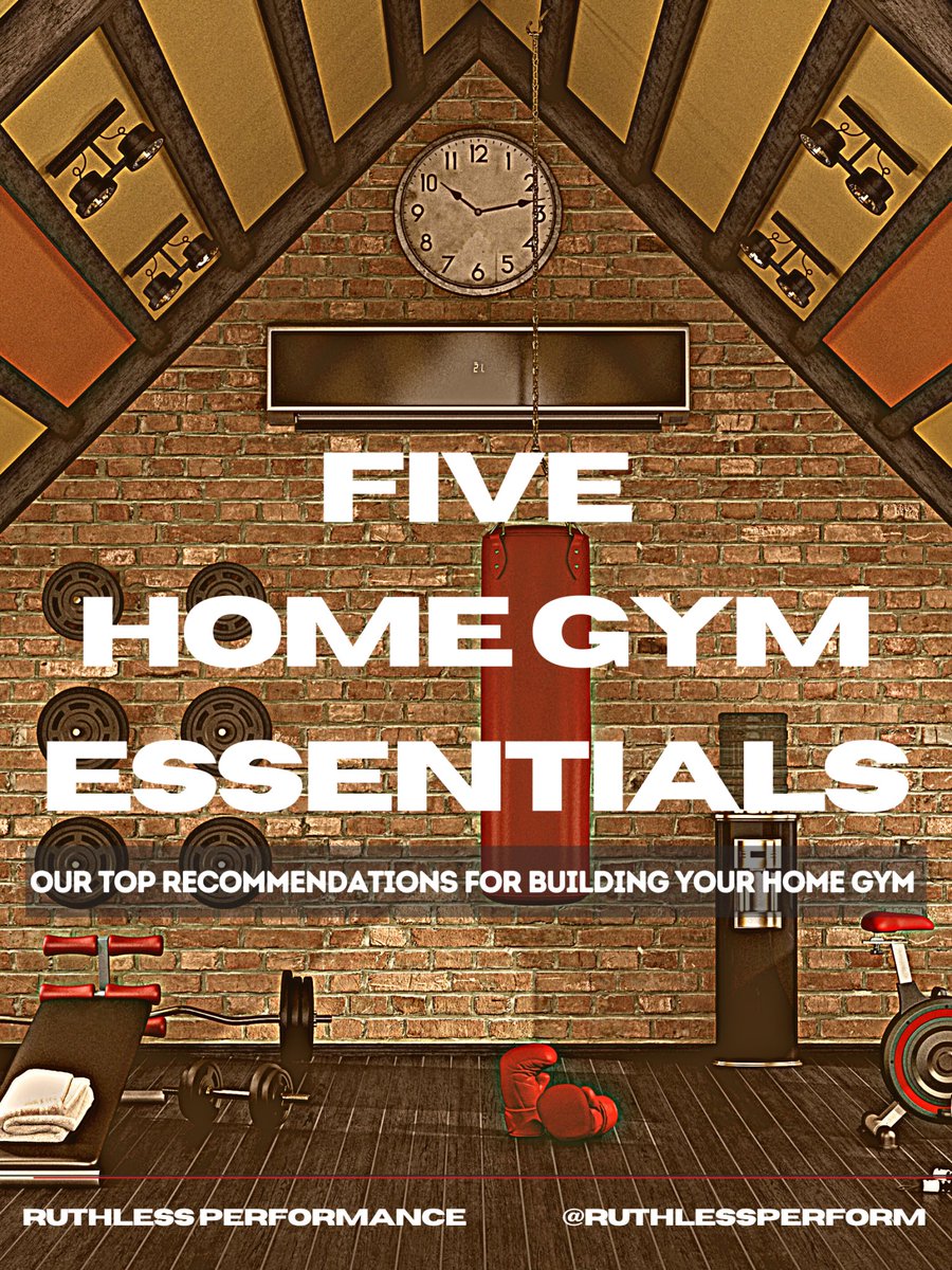 RuthlessPerform's tweet image. Thinking about building a home gym? Here are our top recommendations:

ruthlessperformance.com/five-home-gym-…