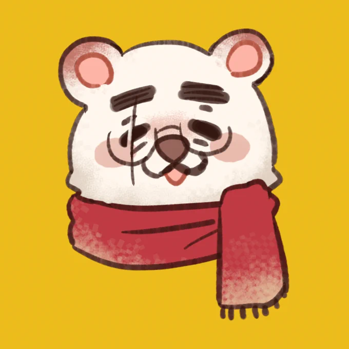 プロフィール絵にする!!!!!🐻の!クニュ熊!!!!!!!私だ!!!!!!!!!!!!! 