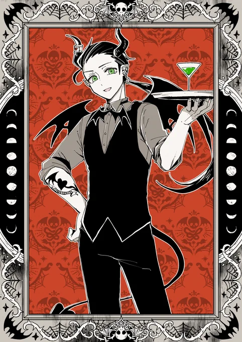 💀悪魔のアンスリュー💀
#怪物メイド 