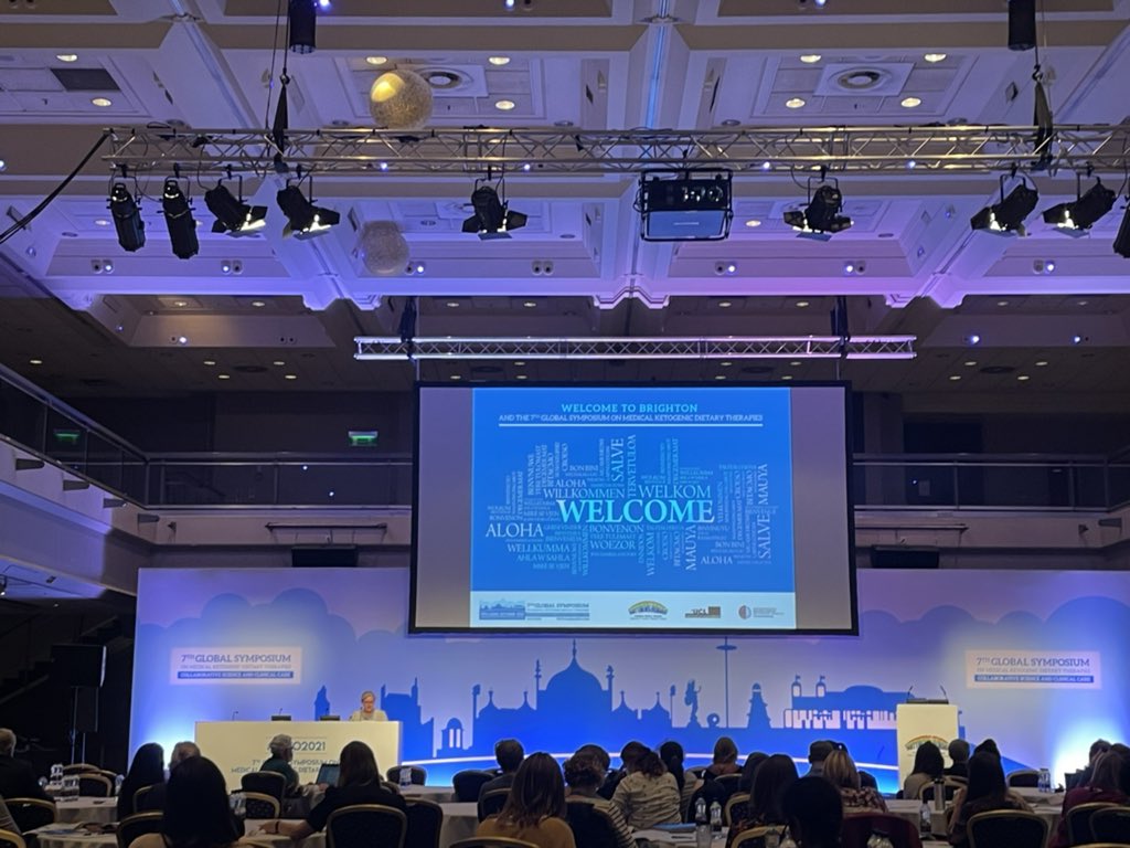 PersonCentNeuro's tweet photo. #keto2021 has now officially opened in @BrightonHoveCC bringing  clinicians &amp; scientists from around the world together to present latest growing evidence base to support people with #neuro conditions being more aware of how #keto #ketogenic #foods can improve #qualityoflife https://t.co/Esxwpc0qgj