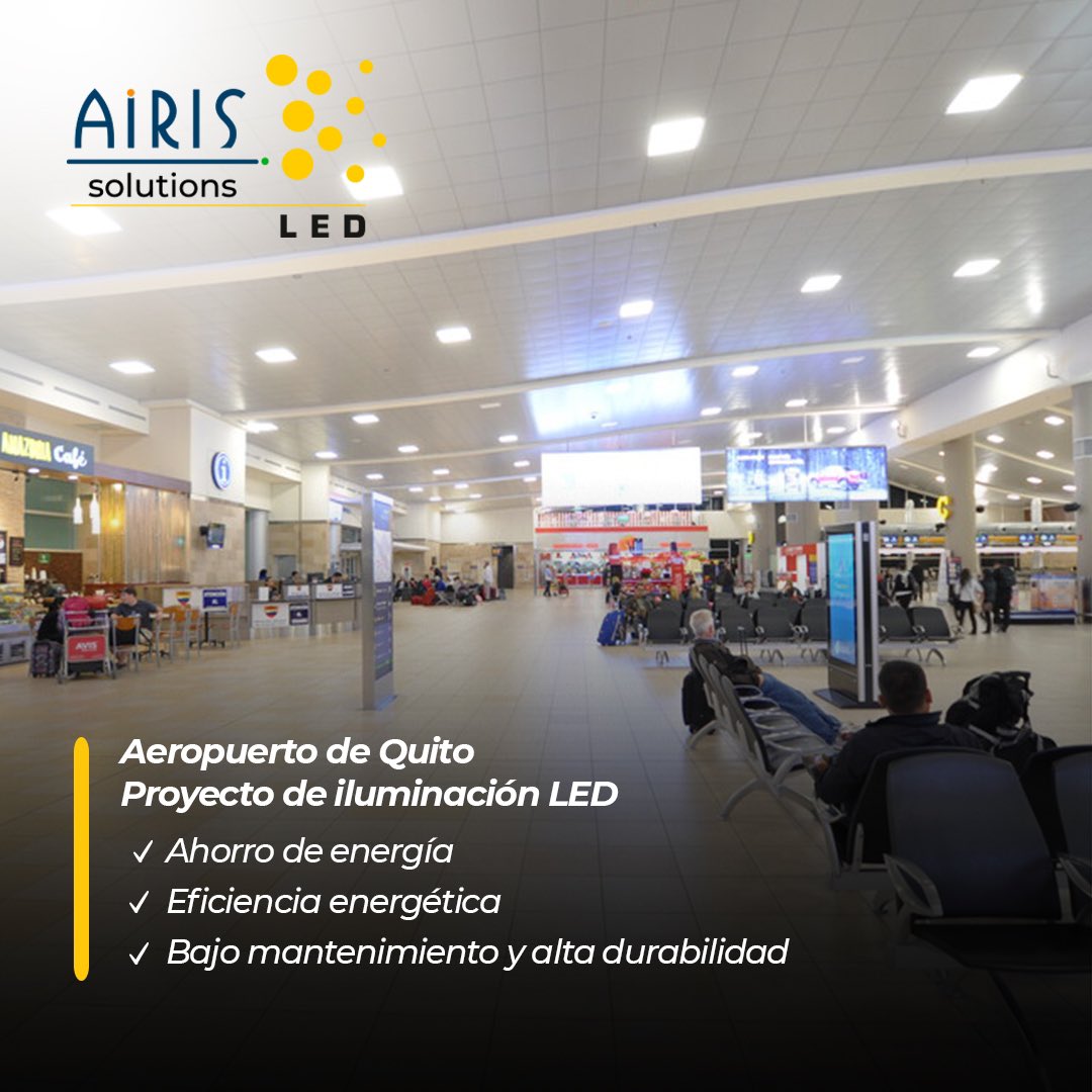 airisecuador's tweet photo. ¡AIRIS es experto en Proyectos de Iluminación LED!

Las Luminarias AIRIS LED generan hasta  el 80% de ahorro en comparación a otros productos LED del mercado! 💡

¡Renueva ya  tu sistema energético! 

#AirisSolutions #AirisEcuador  #Iluminación #LED #Decoración #SolucionesLED https://t.co/aYnBEkAHI7
