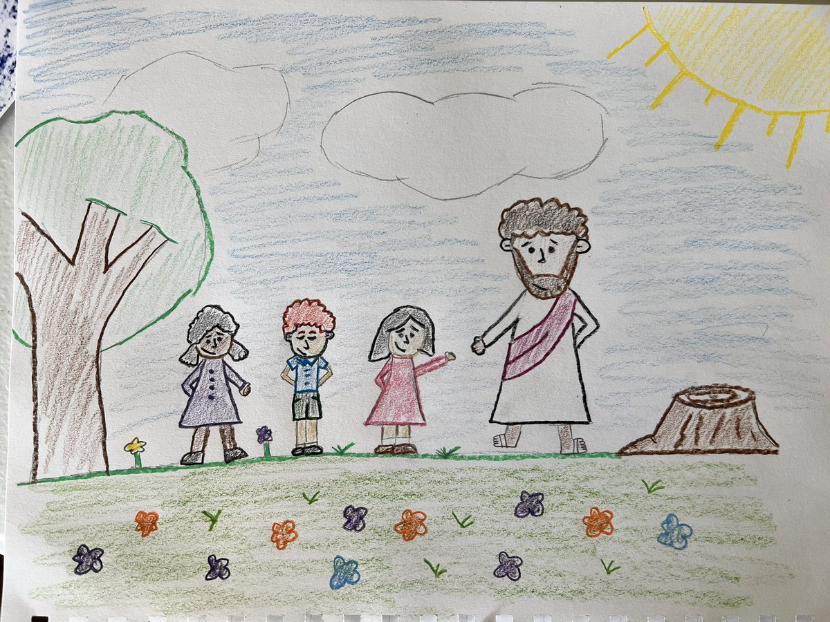 skatchatpod's tweet photo. •Episode 33•
Lunchtime Doodles

This week the guys talk with their good friend &amp; artist Krista. She's currently working on illustrating a children's book, so the guys decided to have a showdown &amp; see who could illustrate a page from her book better. We'll let you decide 😂🤣😂 https://t.co/e4OTHLFBF5