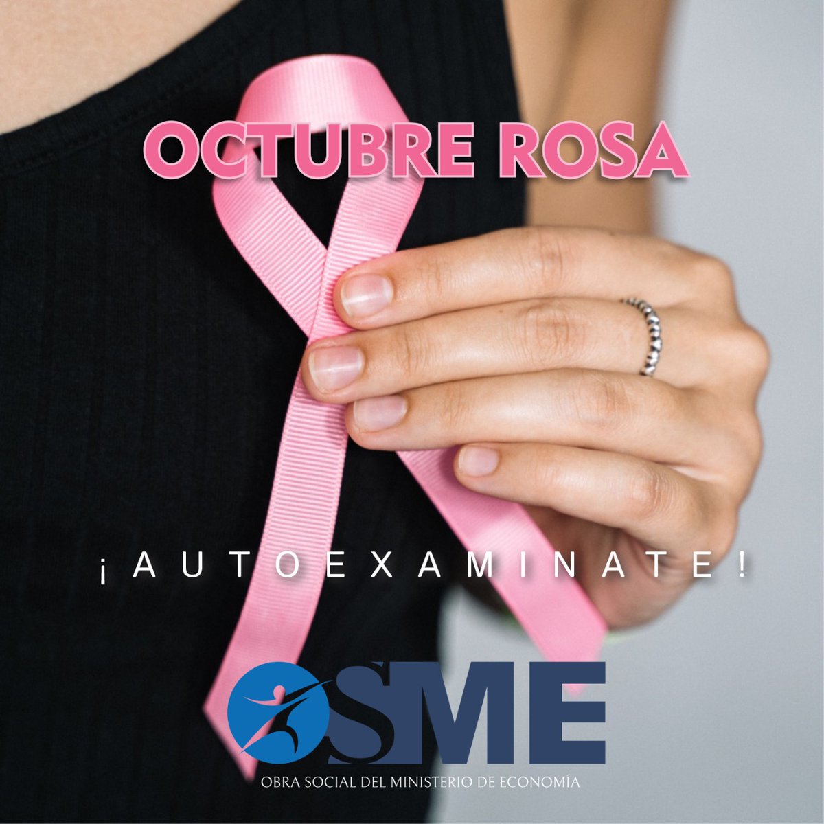 osmesalud's tweet photo. Si vas a poder, no estás sola 💗
.
🤚🏼Autoexamínate, realiza los controles anuales con un especialista.
❗️La detección temprana sigue siendo clave para ganarla lucha contra el cáncer de mamá. 
.
Hoy estás a tiempo 💪🏽✨ https://t.co/r7kRXiiWZo