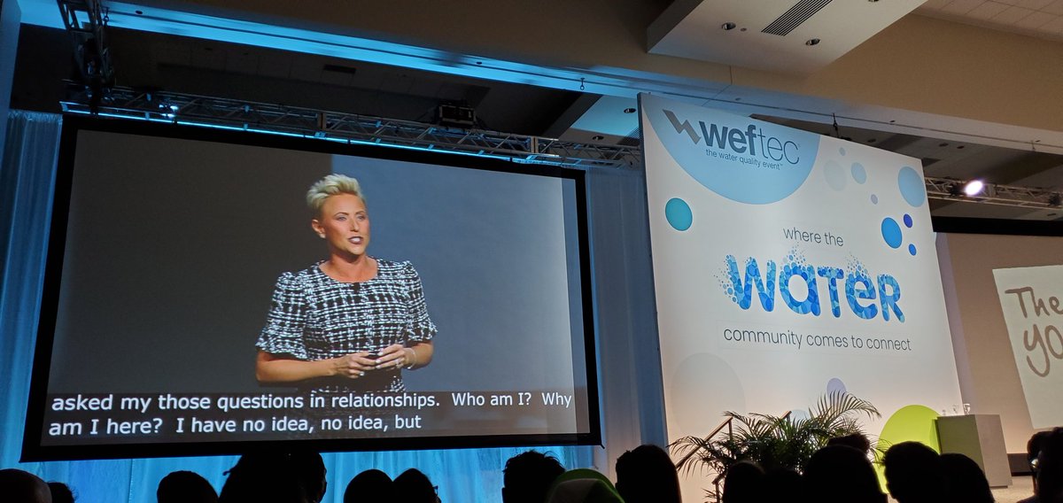 alandis01's tweet photo. Yesterday was a full day at #WEFTEC2021 It kicked off with a great keynote by @lauraschwartz 

Are you focusing on what you get, or what you give? https://t.co/P7lUX4gIXE