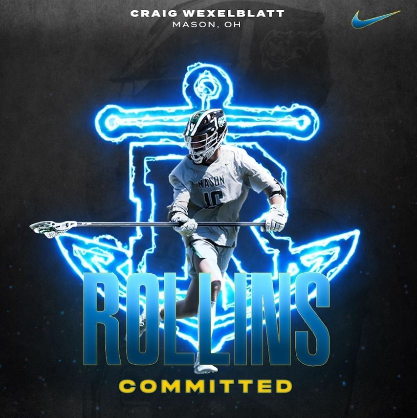 Congrats to Craig Wexelblatt <a href="/CraigWexelblatt/">Craig Wexelblatt</a> of Headlines Lacrosse <a href="/headlineslax/">Headlines Lacrosse</a> + Mason high school <a href="/MasonLacrosse/">Mason Boys Lacrosse</a> | OH 2022 | LSM, Def on committing to Rollins College, Men's D2 <a href="/rollinsmlax/">Rollins MLacrosse</a> #TARnation <a href="/ConnectLAX/">ConnectLAX</a>