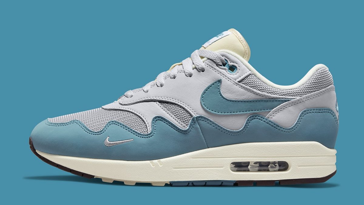 JustFreshKicks's tweet photo. Official Look at the upcoming Patta x Nike Air Max 1 "Noise Aqua" 👀 https://t.co/PeAUD5ROkO