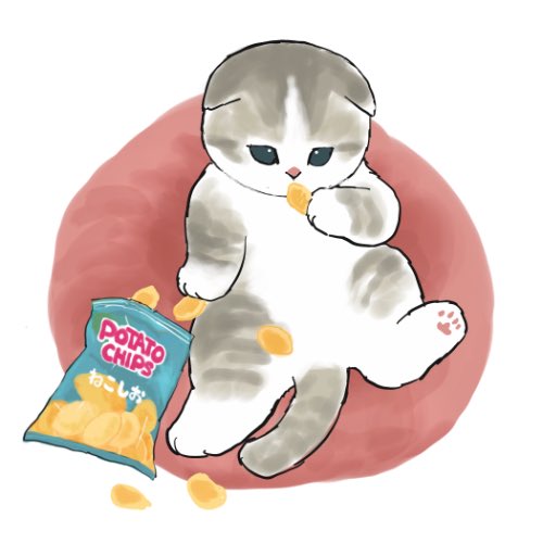 「動物 ポテトチップス」のTwitter画像/イラスト(新着)