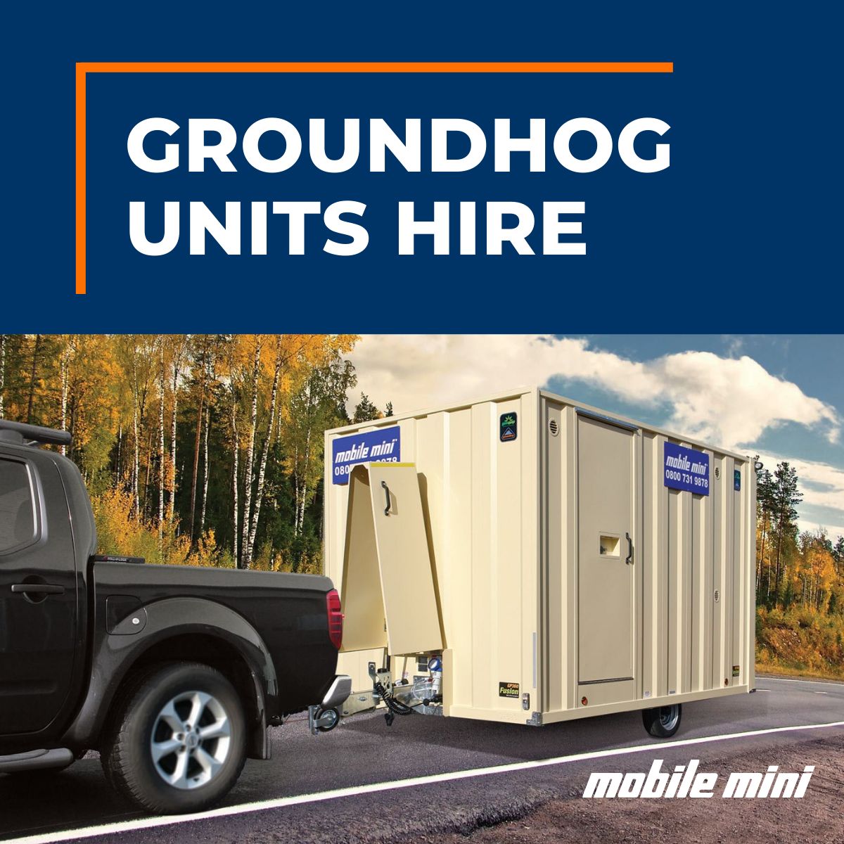 A mobile working environment that is comfortable, efficient and can be deployed in 3 minutes!

Our eco-friendly units are completely self-contained and purpose-built for sites without water or electricity connections.

#MobileMiniUK #GroundhogUnits #PortableAccommodation