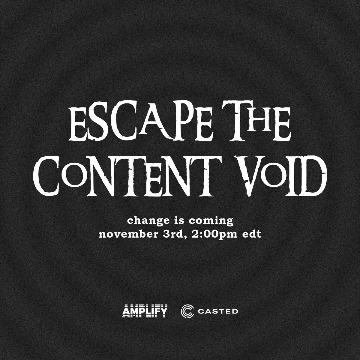 What do Salesforce, IBM, PayPal, ZoomInfo, HubSpot, Caterpillar, and Gong have in common? They’re all speaking at <a href="/gocasted/">Casted</a>'s free virtual event about the future of B2B content marketing! Register now and join me there: casted.us/contentvoid