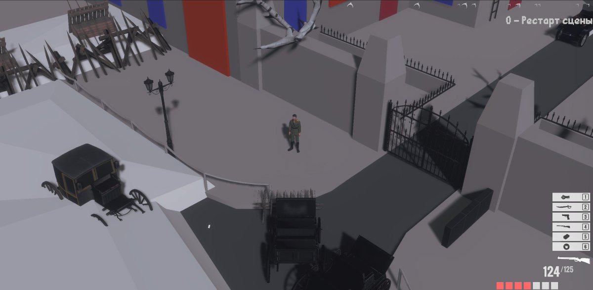 MaxiDan24's tweet photo. Special #Blocktober material! Sneak peek at my latest blockout from the game currently developed by @BearsSmile2
This level is based on Moscow city. It will include key mechanics from #LegacyOCN

Special thanks to my teammates for playtests!
More⬇️
#gamedev #leveldesign #indiedev https://t.co/ZlpdSWrtLT