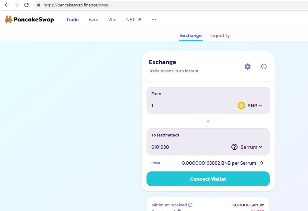 serrumtoken's tweet photo. Buy Serrum on Pancakeswap, Hold to the moon 🚀🚀
👇👇
https://t.co/pMYao4FeVU

@PancakeSwap @ape_swap @bakery_swap @MDXcrypto @elonmusk 

#Serrum #Pancakeswap #cryptocurrency #BinanceSmartChain #Defi #NFT #Airdrop https://t.co/Haqb8Ey8dv