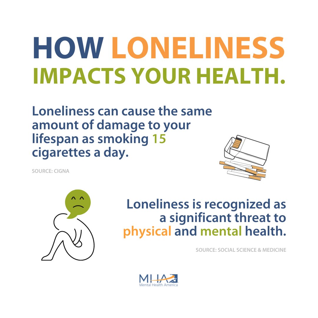 loneliness equivalent to smoking 15 cigarettes a day mortality risk Loneliness is bad for your health. Studies show that loneliness can cause  the same amount of damage to your lifespan as smoking 15 cigarettes a day