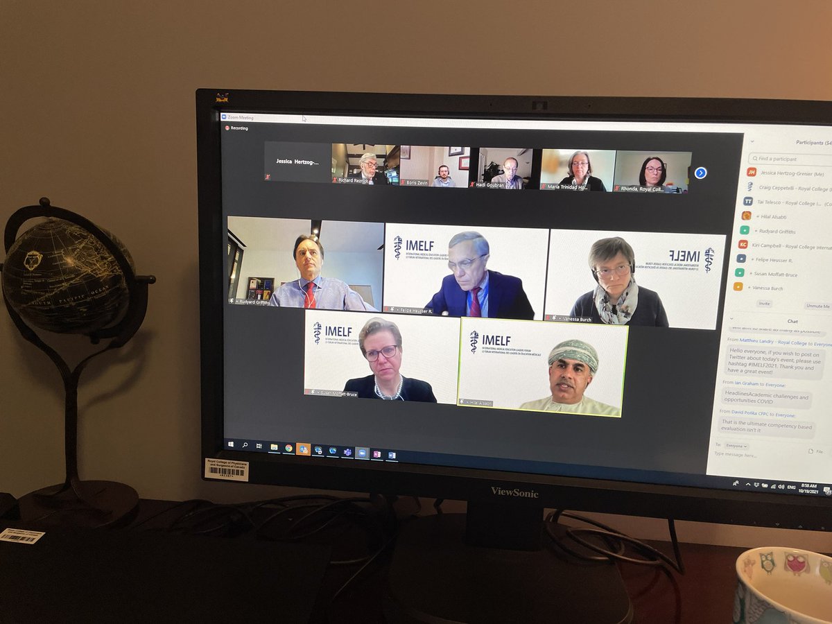 JessicaEHG's tweet photo. Really interesting to hear perspectives from across the 🌍 on the challenges to certify residents in the midst of the COVID-19 pandemic. #IMELF2021 #MedEd https://t.co/itgbYpRbZo