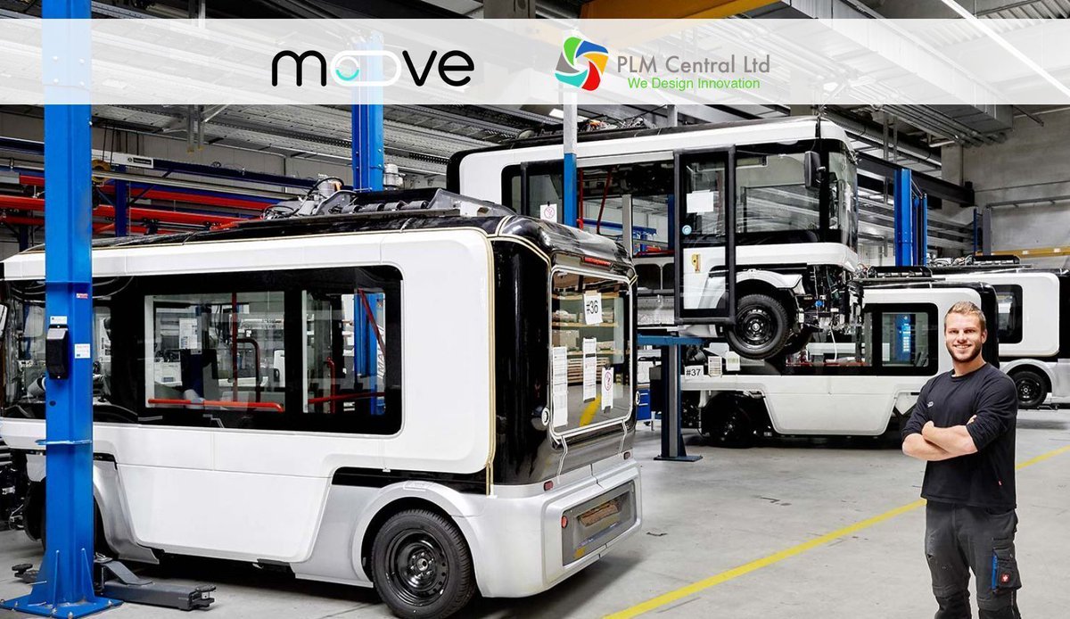 plmcentral's tweet photo. Announcement! #PLMCentral to support a budding German electric bus manufacturing firm, with end-to-end #DigitalTransformation support. #TheMoove is an innovative #GreenEnergy #transportation company: #CAD  #PLM #Creo #Windchill

https://t.co/T36jl8KeIj https://t.co/yBVjZ619qY