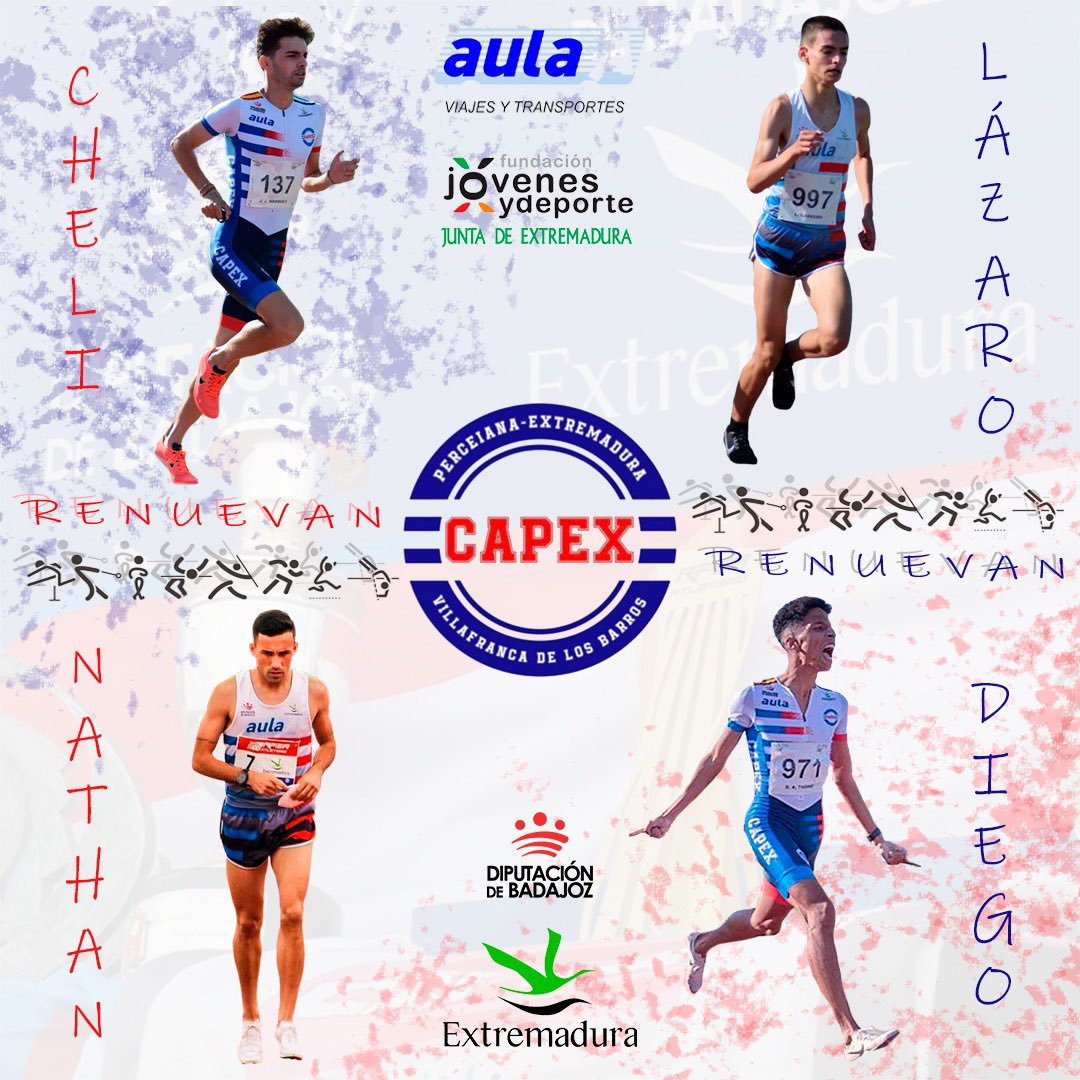 Medio fondo y fondo DH ➡️2️⃣0️⃣2️⃣2️⃣

Después de anunciar algunas bajas, empezamos a anunciar las renovaciones de cara a la nueva temporada donde debutaremos en División de Honor