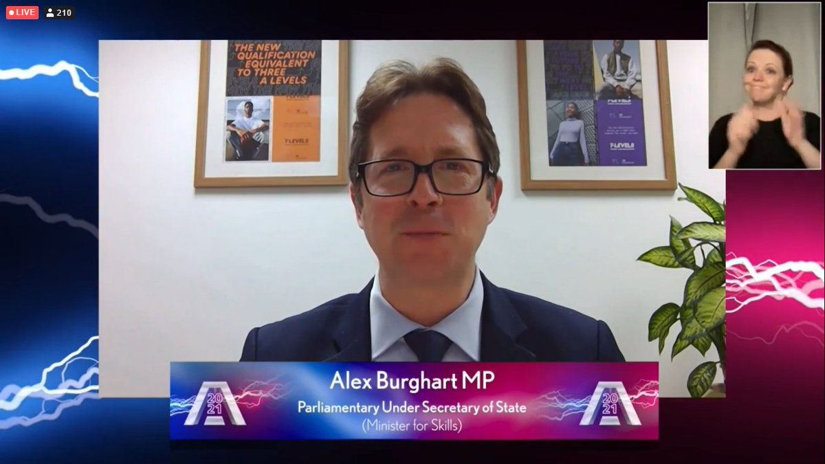 Bit of a different experience at this year's National <a href="/Apprenticeships/">Apprenticeships and Skills</a> Awards 2021 North West ceremony. Best wishes to all those up for an award and well done for being nominated. #apprenticeships2021