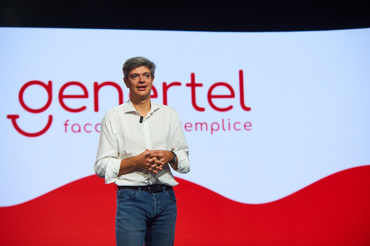 MarcoSesanaTw's tweet photo. @Genertel @_LuciaSciacca_ @alberodellavita @missionbambini @csbonlus @VidasPalliative @Telethonitalia Oggi abbiamo presentato la nuova #Genertel: così completiamo la trasformazione tecnologica e digitale di tutti i canali distributivi di Generali Italia.
Ringrazio Maurizio Pescarini, i partner, le onlus, gli ospiti e i colleghi che ci hanno seguito.
#FacciamolaSemplice https://t.co/z1qi25WdeZ