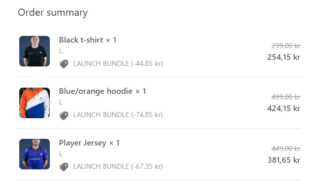 Man får ikke lov til at glæde sig til sit <a href="/CPHFlames/">Copenhagen Flames</a> merch FYI. 1 dags levering til Malta Holy shit!
We take em tho!