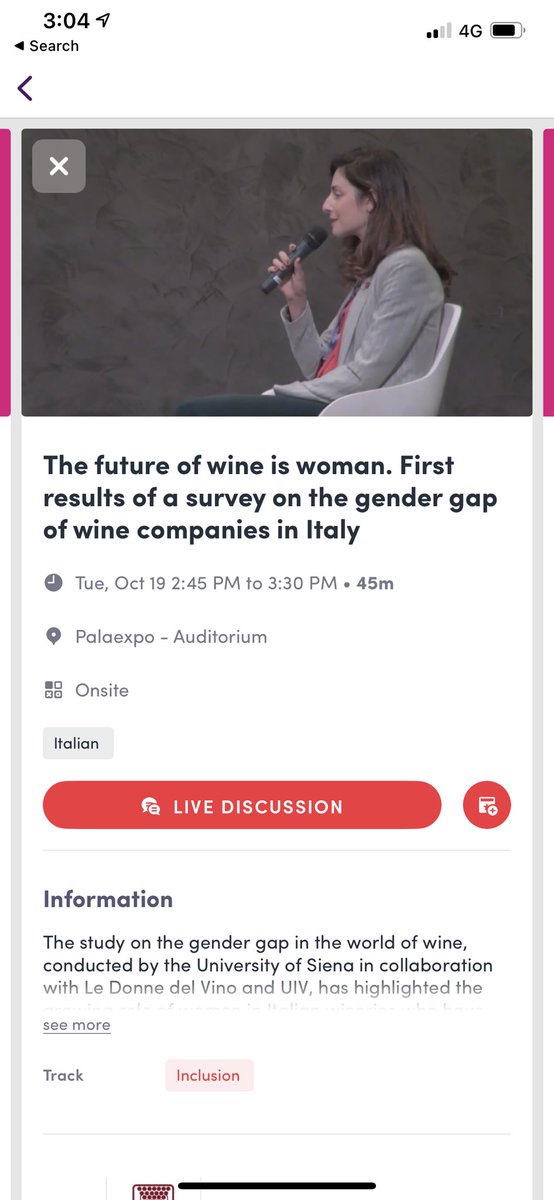 . @donnedelvino unveils gender gap survey in #winebusiness