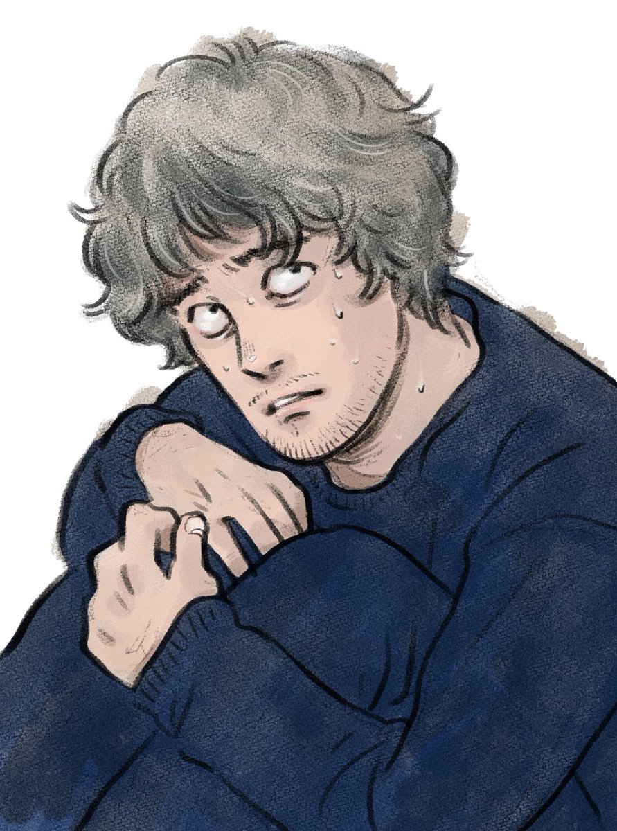 モブサイコ3期楽しみですね 私は芹沢克也きゅん モジャモジャしてる方 が好きです 伊達たまなのイラスト