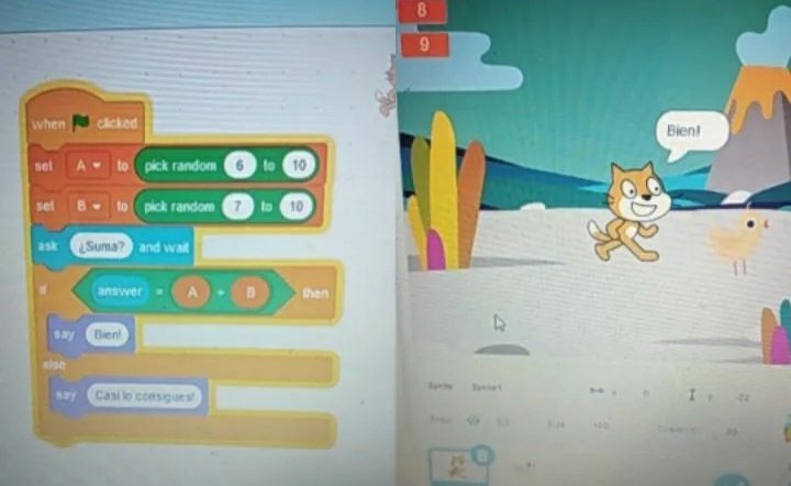 Trabajamos con Scratch en Tecnologías de la Información y la Comunicación en la Universidad de sevilla, iniciandonos en la programación💻😽
<a href="/manolor24/">Manuel Reina</a>
<a href="/carloshervas64/">Carlos Hervás-Gómez</a> <a href="/promanito/">Pedro Román Graván</a> <a href="/unisevilla/">Universidad de Sevilla</a>