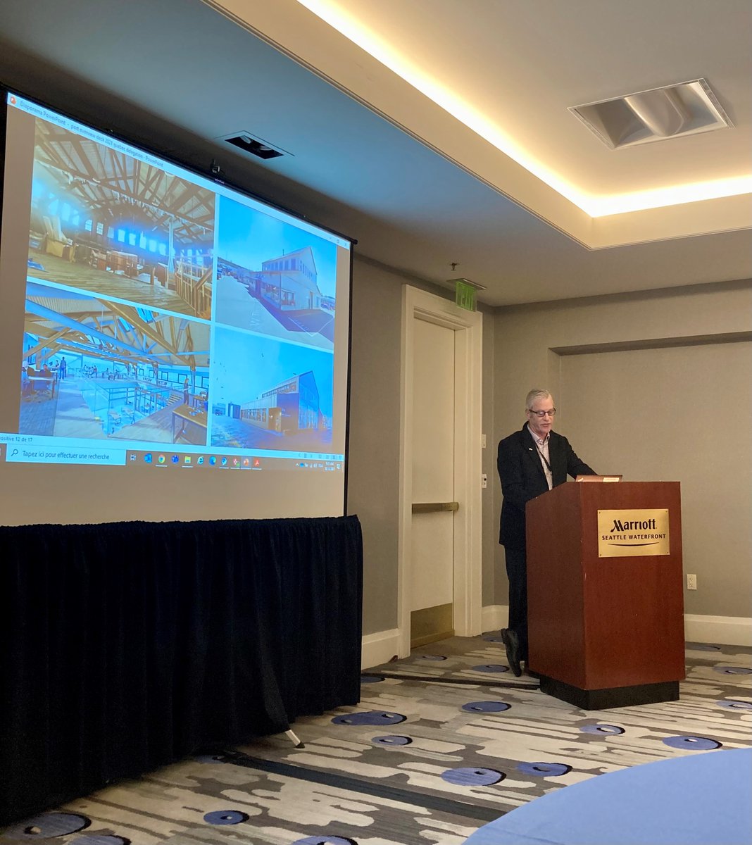 QuebecLA's tweet photo. 🗓️First day in the Québec #maritime mission to the Pacific Northwest. Presentations and networking with teams from the @PortofSeattle, @SeaportNW, @SeattleITDept and @KingCountyWA. ⚓️🏙️
#lionelectric #effenco #ivadolabs #opdaq #techsolmarine #madvac #QcUS #DiploQc https://t.co/vjgBOn7vrd