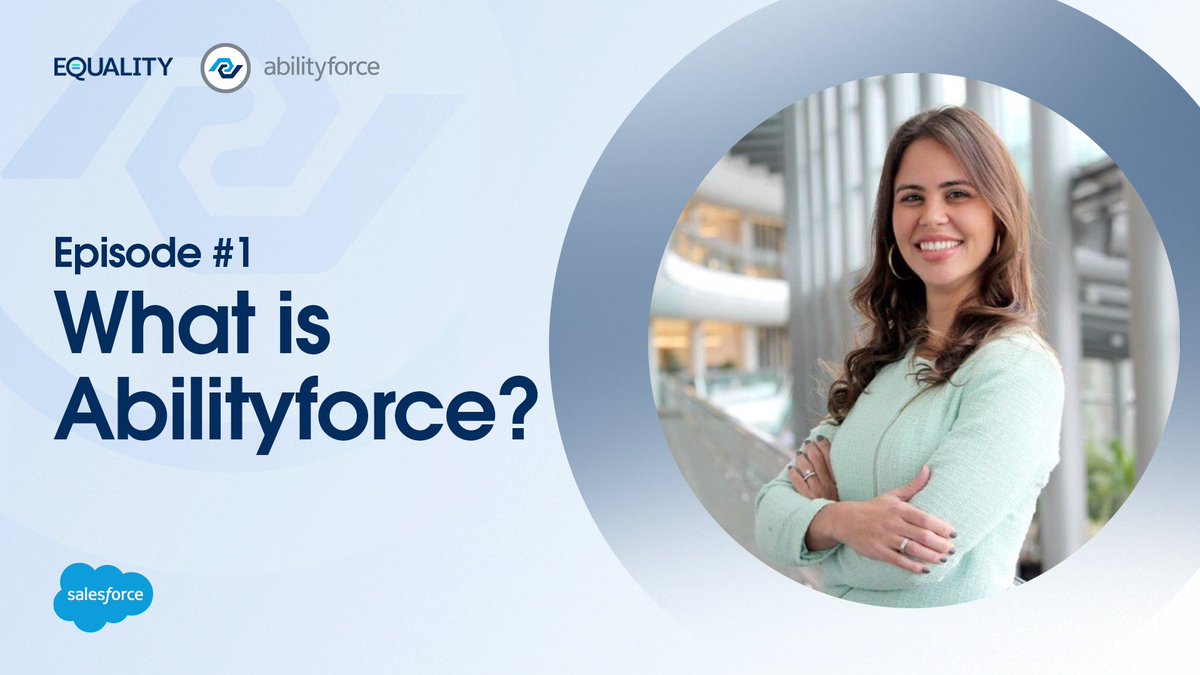salesforcejobs's tweet photo. In a 2011 report from the World Health Organization estimated that there is over 1 billion people around the 🌍 that live with an invisible or visible disability. Salesforce is a place for employees of all abilities and #Abilityforce unites us. Learn more:
https://t.co/snMccv9N2l https://t.co/1yTw1UOndo