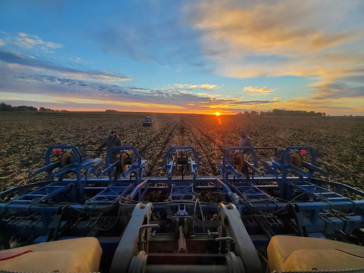 NutraDrip's tweet photo. Fall install season is here. Plowing in drip line near Clear Lake, IA

@kurt_grimm @NetafimUSA #ouriowa https://t.co/W5KLUiDzJJ