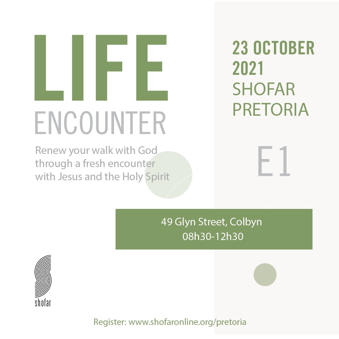 ShofarPta's tweet photo. We'd love to invite you to Life Encounter this Saturday! Register on our website: https://t.co/1InV0tISzj https://t.co/6ozxdhSXJU