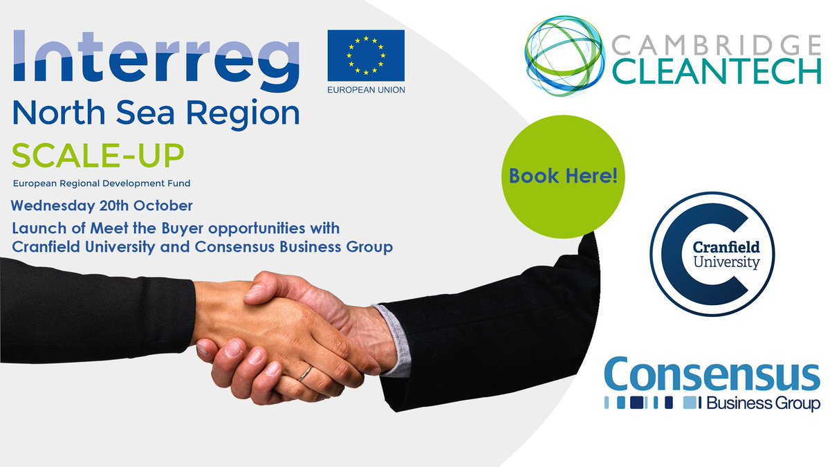 CamCleantech's tweet photo. Calling all #climatetech companies: join us as we unveil two new #MeetTheBuyer opportunities with @CranfieldUni and Consensus Business Group at the #CleantechFutures conference tomorrow. Ticket sales close in less then 24 hours! https://t.co/tlfqz049BX https://t.co/xqAypn3Qty