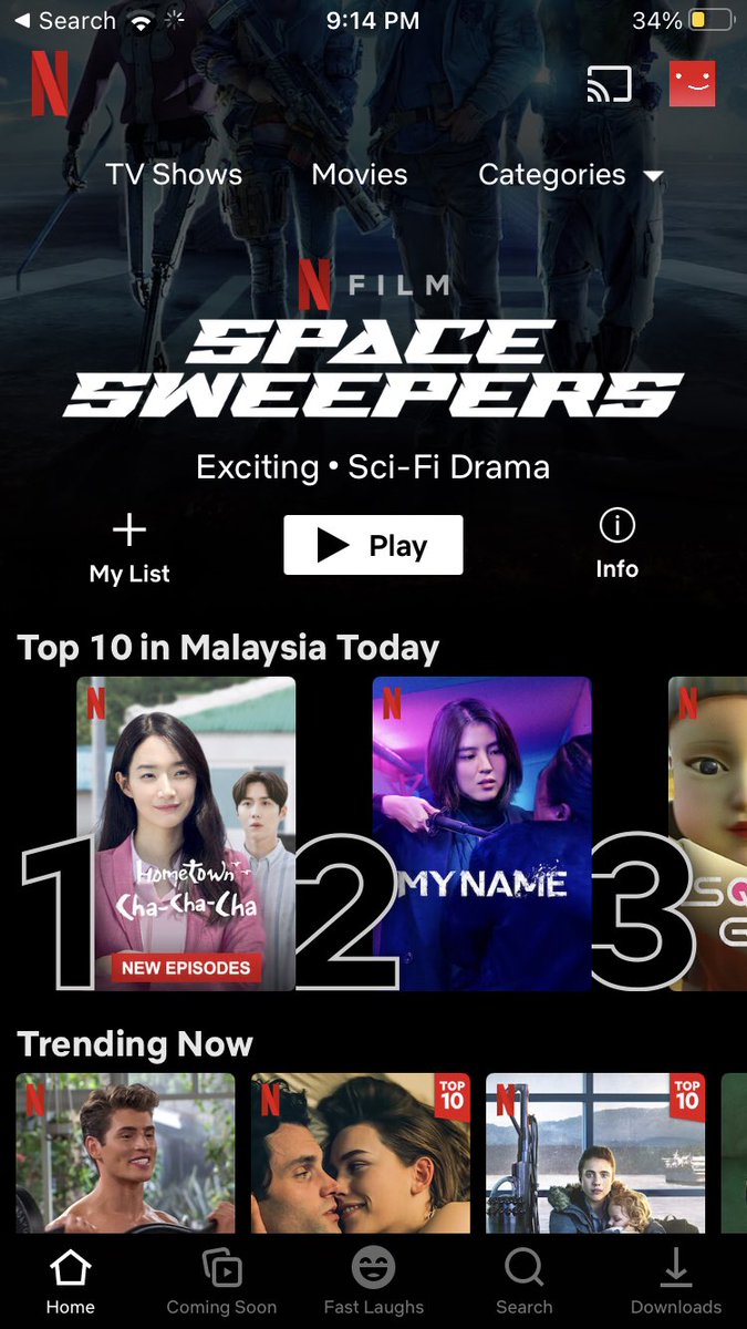 yoon_hyemia's tweet photo. despite of this nightmare, hometown chachacha top #1 almost everyday in Malaysia 🥺💚 https://t.co/W6fN0G8U0s