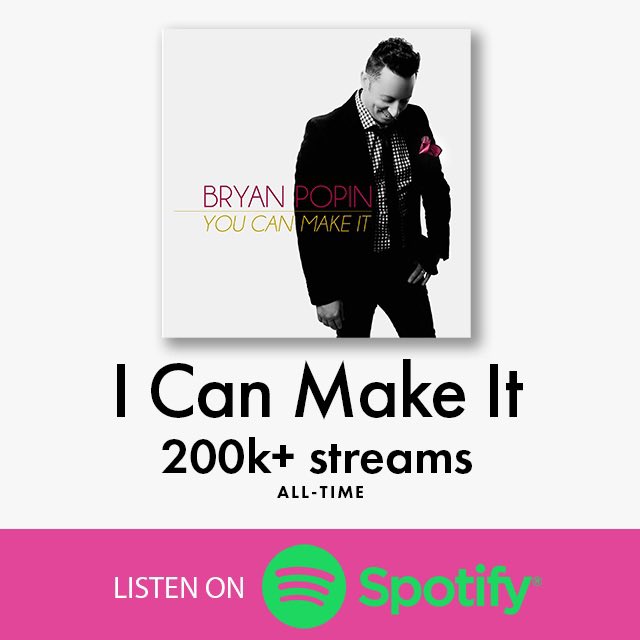 BryanPopin's tweet image. ・・・
🚨🚨 - Geeeeesh another #Milestone ‼️ Thnx @Spotify 6+ MILLION total streams! #IGOTOUT 2.2+ MILLION streams. #STEPINTHENAME 1.5+ MILLION streams. #ICANMAKEIT w/ @mrtalkbox 200k+ streams worldwide. #ALLBACK 100k+ streams. #BEAUTIFULSAVIOR w/ @tashalockhart 100k+ streams.