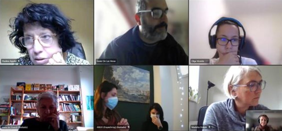 ProyectoHombre_'s tweet photo. 👉La semana pasada desde el grupo de Inter Gentes, financiado por el Fondo Social Europeo, hemos empezado a trabajar el curso online de inserción sociolaboral y hemos conocido a las nuevas integrantes de Argo y del CEIS Génova. #InterGentes #ProyectoHombre #FondoSocialEuropeo https://t.co/BBi5m8Kzpm
