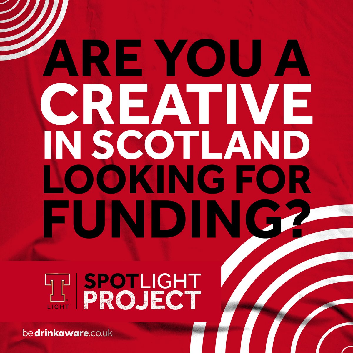TennentsLager's tweet photo. 🎨 🎹 Are you a musician, artist, comedian, designer or creative person working on something cool in Scotland?

Tennent's Light is investing £250k in grassroots arts &amp; culture + we want to hear from you. Apply to our SpotLight fund before 31.10 🙌 

👉 https://t.co/m4QteXJxCi https://t.co/9zju9300hW