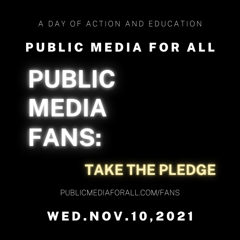 PublicMedia4All's tweet photo. Donors and fans of public media are needed to ensure your local station is committed to the values you hold dear. Visit our website to see how you can help at https://t.co/RVbKhuQeBL. #PublicAF #pubmedia #publicmedia #npr #pbs #diversity https://t.co/emVw9UgBZ8