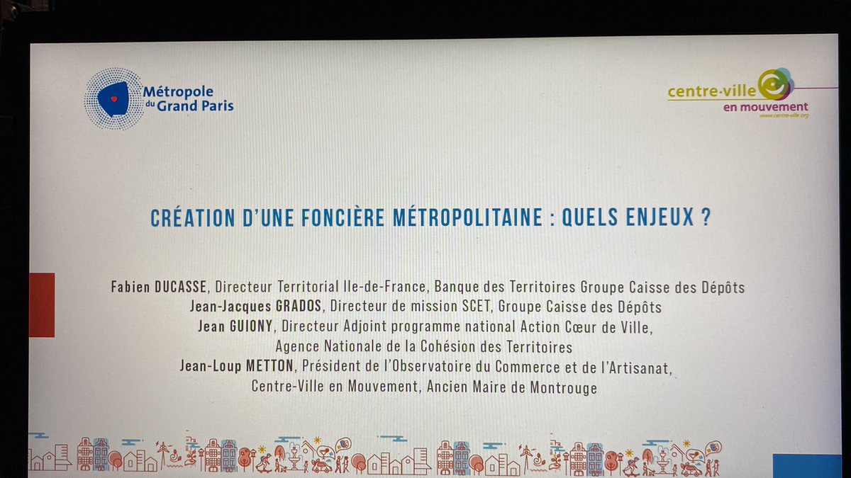 📚 Dernière table ronde de la journée : « Création d’une foncière métropolitaine : quel enjeux ? »

Avec Marie-Christine SEGUI, Michel-François DELANNOY, Jean-Jacques GRADOS, Jean GUIONY