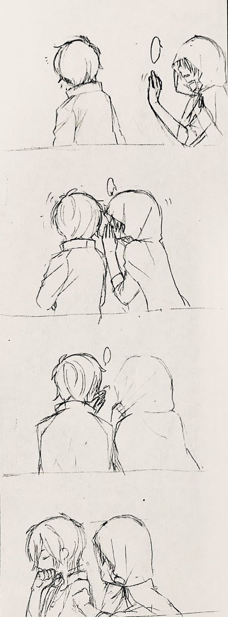 くりんばは少し遠くから見ていたい
(大昔に描いたけどペン入れするのはなんかな〜て思ってたやつ供養) 