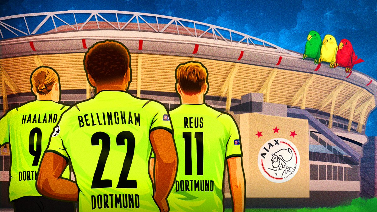🎶 Don't worry, about a thing
'Cause #AJABVB is gonna be tonight 🎶