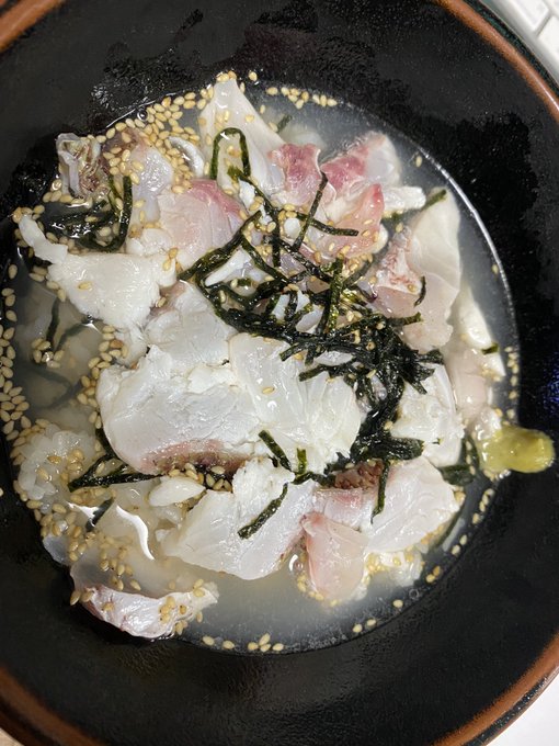 安いけど豪華だな
鯛茶漬け 