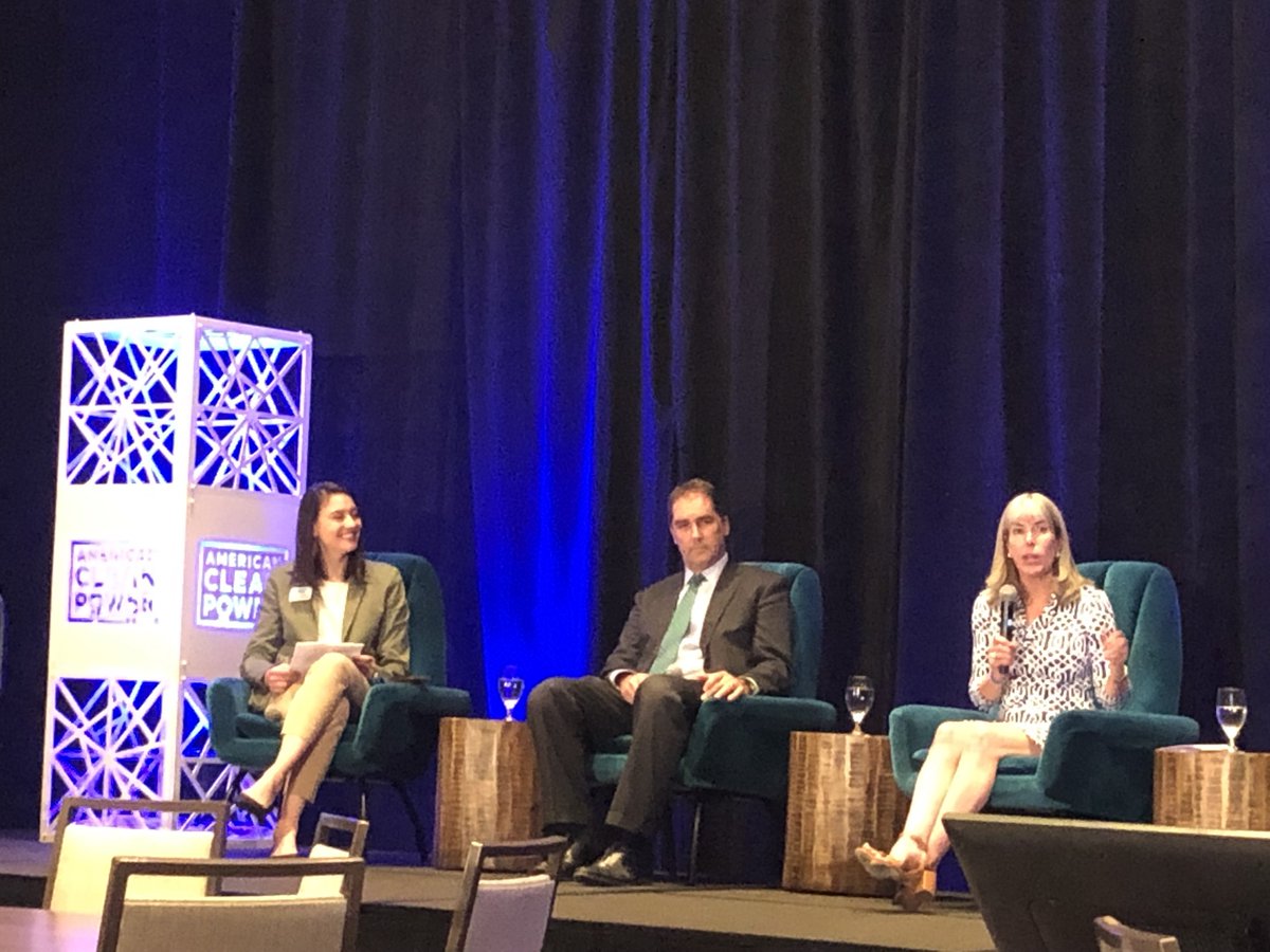 AWOAdvocacy's tweet photo. ICYMI - AWO President &amp; CEO Jennifer Carpenter gave remarks on facilitating investment in offshore wind vessels at the @USCleanPower Offshore WINDPOWER Conference &amp; Exhibition last week. Read our press release: https://t.co/cg0D3CC9jX https://t.co/B4zZ1WjVWa