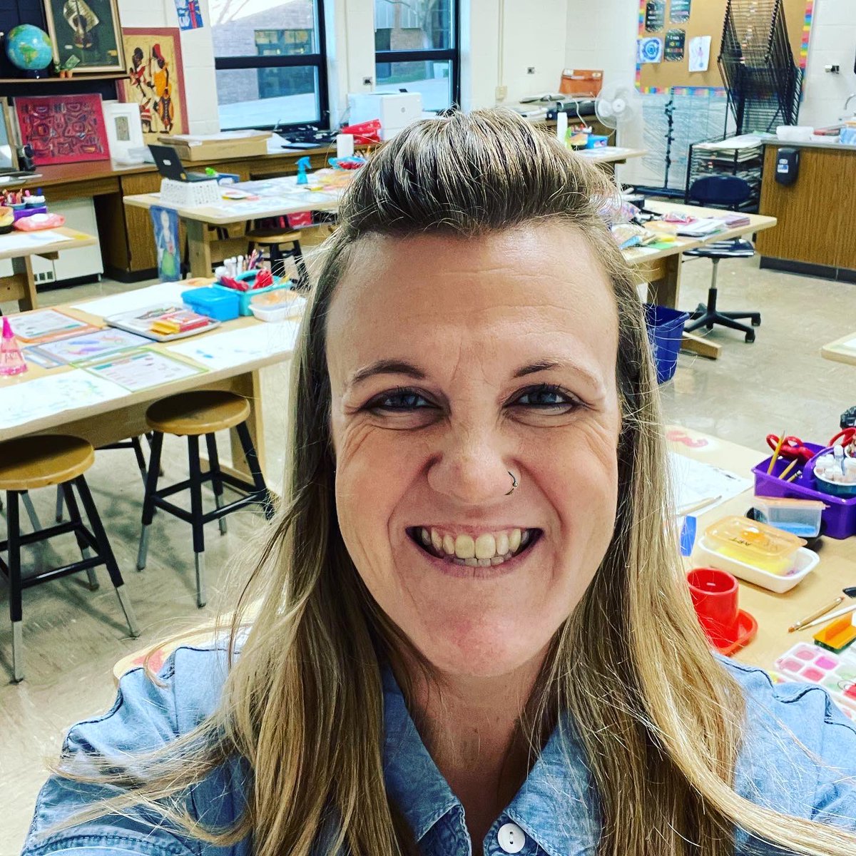 artteacher43's tweet photo. Wish us all luck the rest of this week as we embark on a new journey through #PrintmakingBootCamp!  4th &amp; 5th @chelsea_tigers are learning about relief, mono, and collagraphs prints!  
#ArtTeacherLife #TigerArt #WeAreChelsea #AllIn157c #157cLearns #Printmaking @theartofed https://t.co/pOTaVkA5Lp
