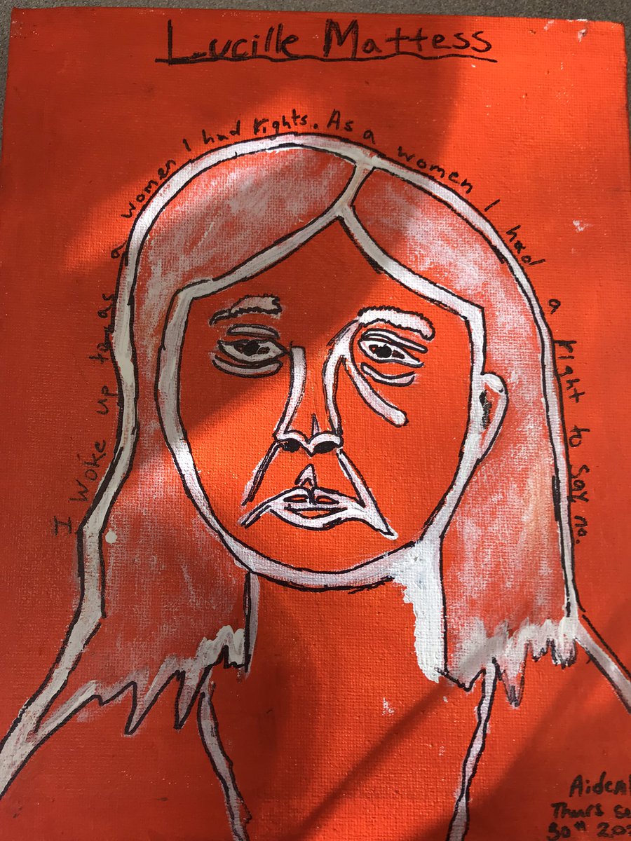 Rosanna_Deo's tweet photo. Silverthorn CI continues with #ReconciliACTION to acknowledge Indigenous truth and reconciliation. @SCI_SHSM #NAC10 students pieces. @rjdurocher @NatashaGleeson @LC1_TDSB @IndigenousON @TanyaSenk @girdhar_hill @MacLeanWard2 @Princ_SCI https://t.co/yh1vRUJCFb