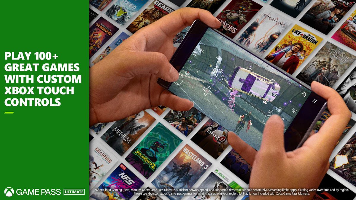 Xbox Game Pass now has more than 100 touch-enabled games
