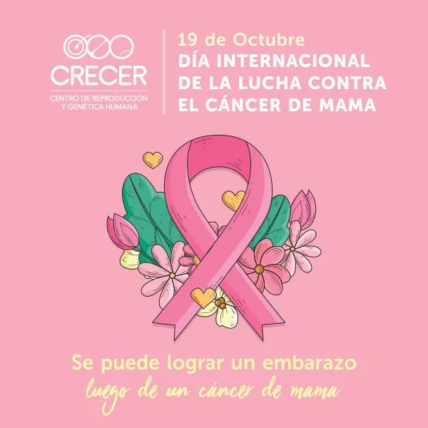 19 de Octubre
💗Día Internacional de la Lucha contra el cáncer de mama💗
El cáncer detectado a tiempo puede curarse.  No te olvides de realizar periódicamente los controles. 💯
