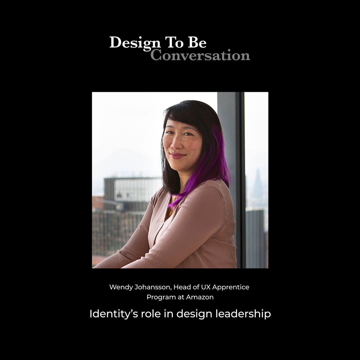 design_tobe's tweet photo. This week on the Design To Be Conversation podcast, @racheldweissman talks with @uxwendy on how identity plays a role in being a leader. Head to https://t.co/qaJyeBFaSX to listen.๐
#designtobe #designpodcast #uxtalk #emotionalintelligence https://t.co/aCf23UIDzw