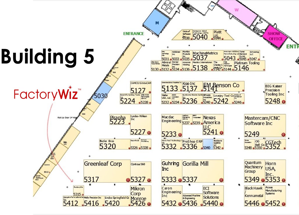 FactoryWiz's tweet image. Visit us today at @eastec booth #5315!

#manufacturing #eastec2021
