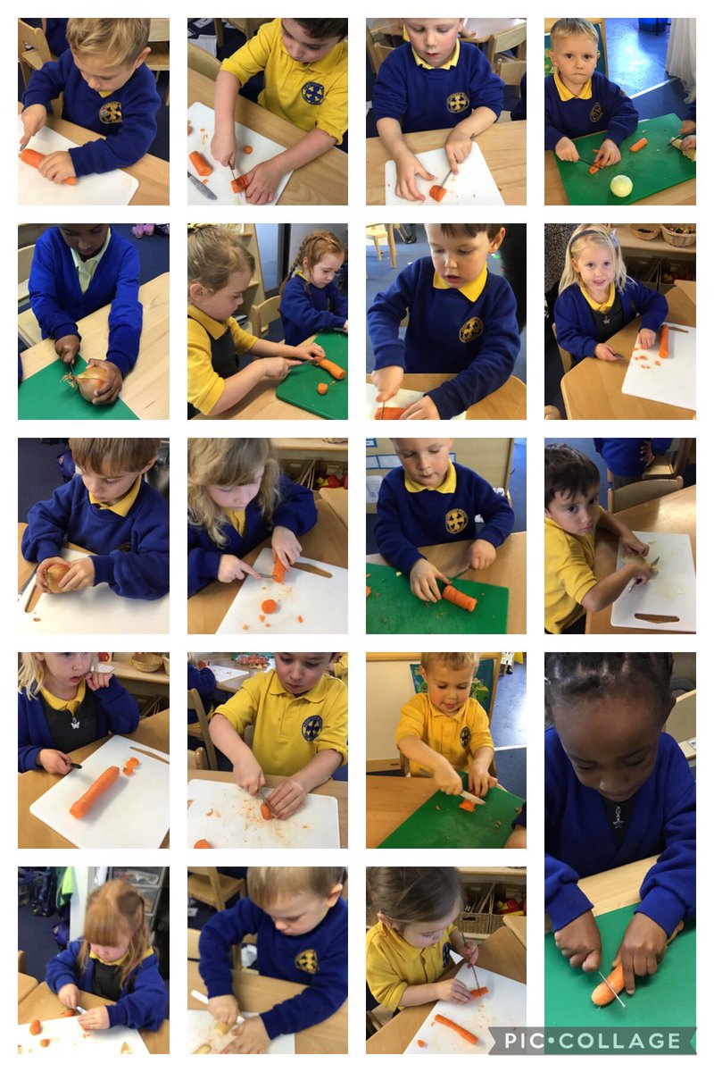 The Reception children have making vegetable soup this afternoon and had it as their snack! They were very proud of how their hard work can turn into something delicious #ARFSEYFS 🥕🧅